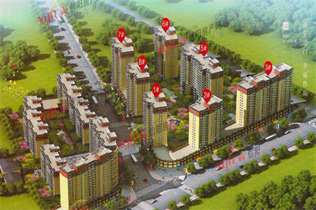 东岳广场电梯好楼层中装2室1厅1卫59万78m2出售